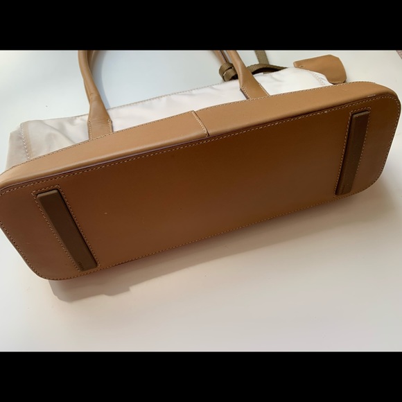 PRADA nylon leather white shoulder bag - Picture 6 of 9